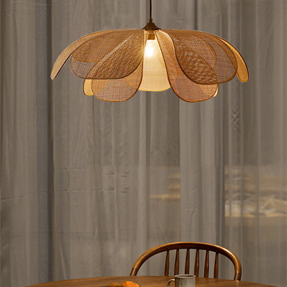 Lampa Wisząca Seli Ręcznie Robiona, Plecionka Rattanowa/Wierzbowa