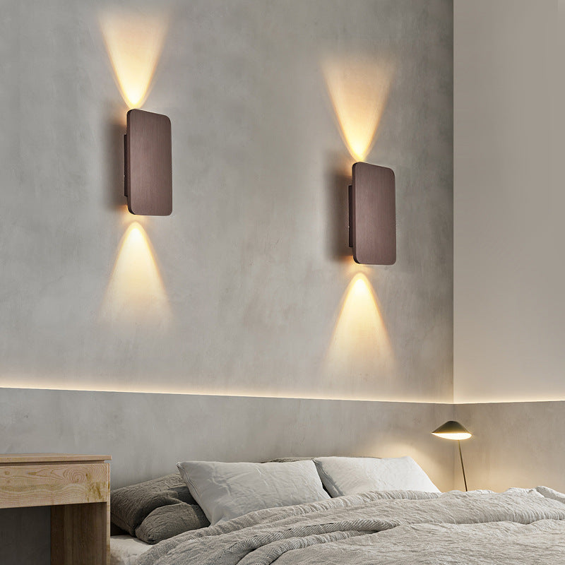 Norelin Lampa Ścienna Minimalistyczna Prostokątna Wewnętrzna
