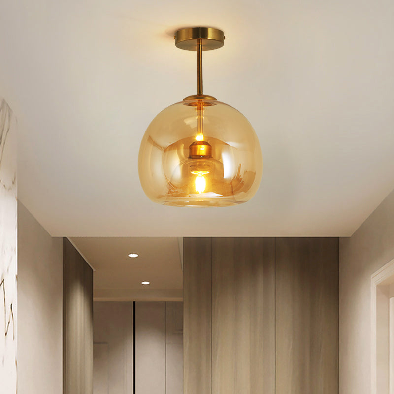 Lampa sufitowa/wisząca Laru Glass Semi-Flush Mount