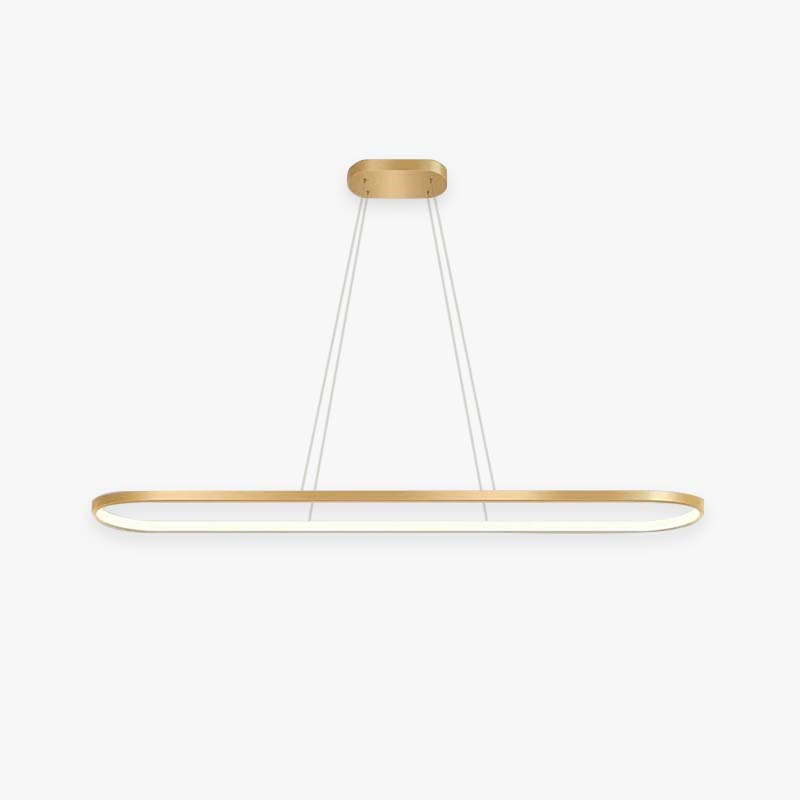 Avenor Minimalistyczna Owalna Lampa Wisząca Wewnętrzna