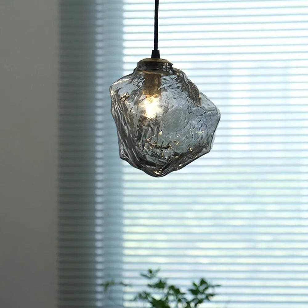 Kovire Szklana Lampa Wisząca, 4 Kolory