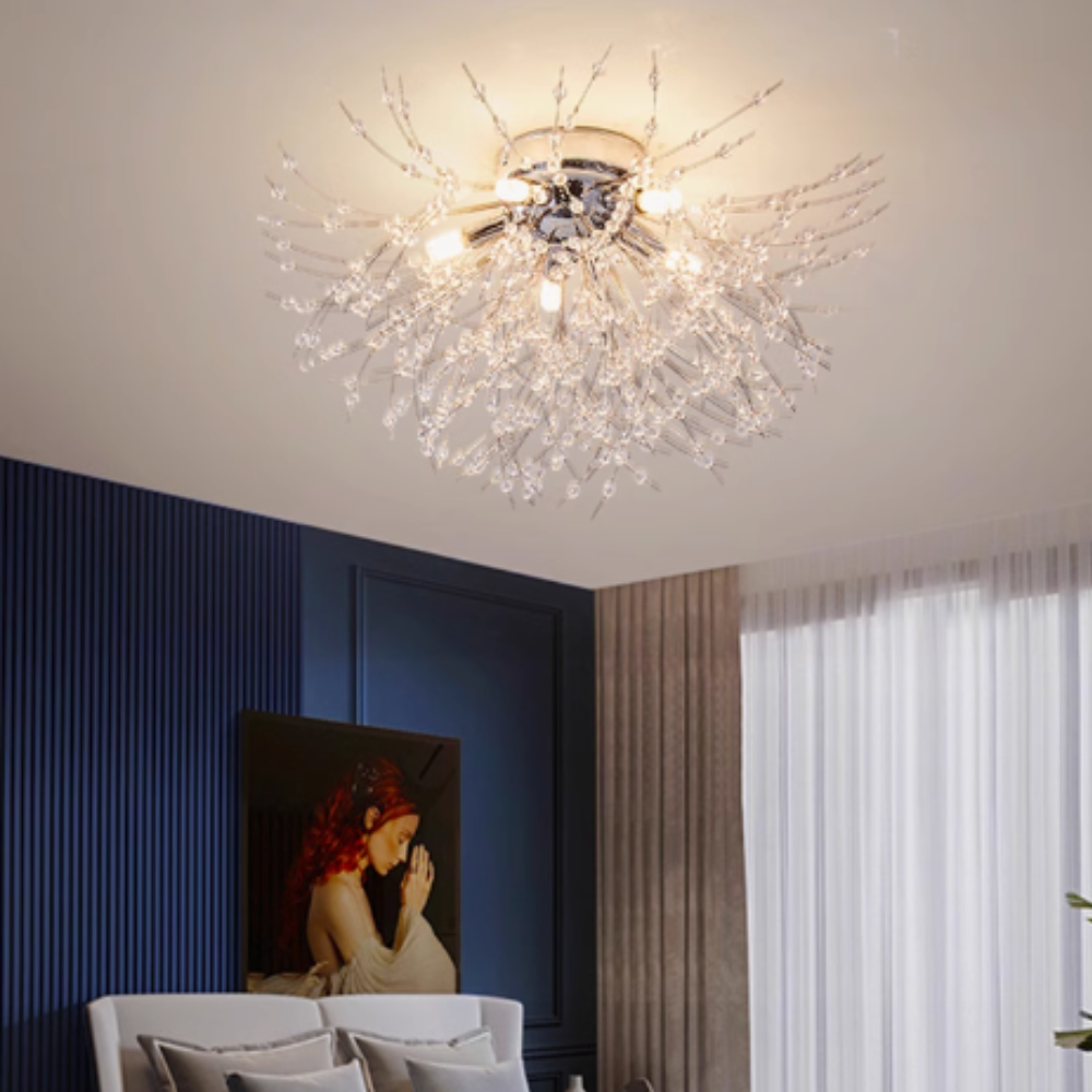 Lirex Vintage Lampa Wisząca Mlecz Fajerwerki