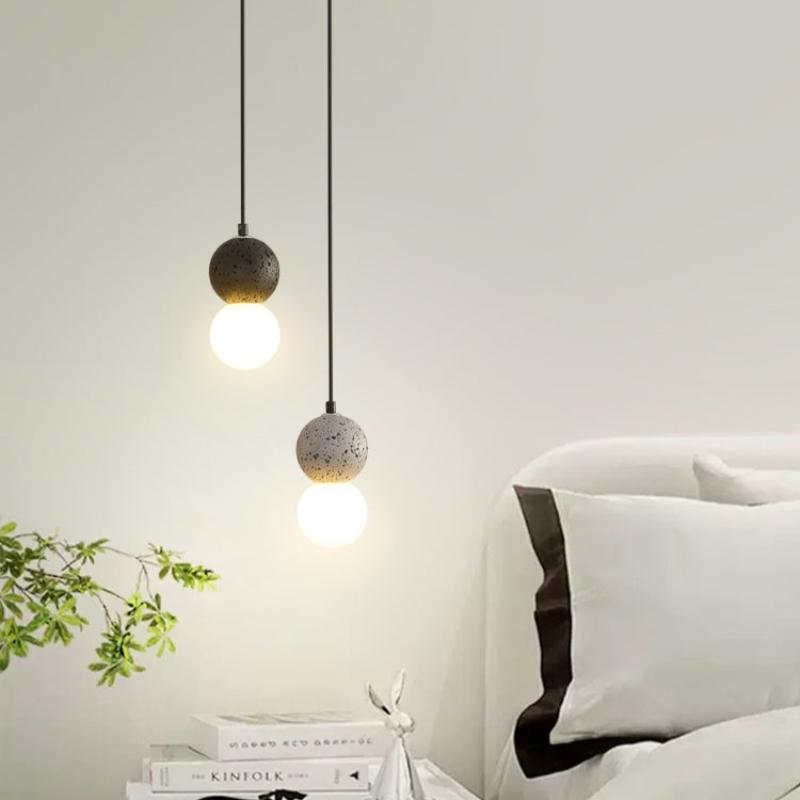 Nowoczesna Lampa Wisząca Orynth z Trawertynu