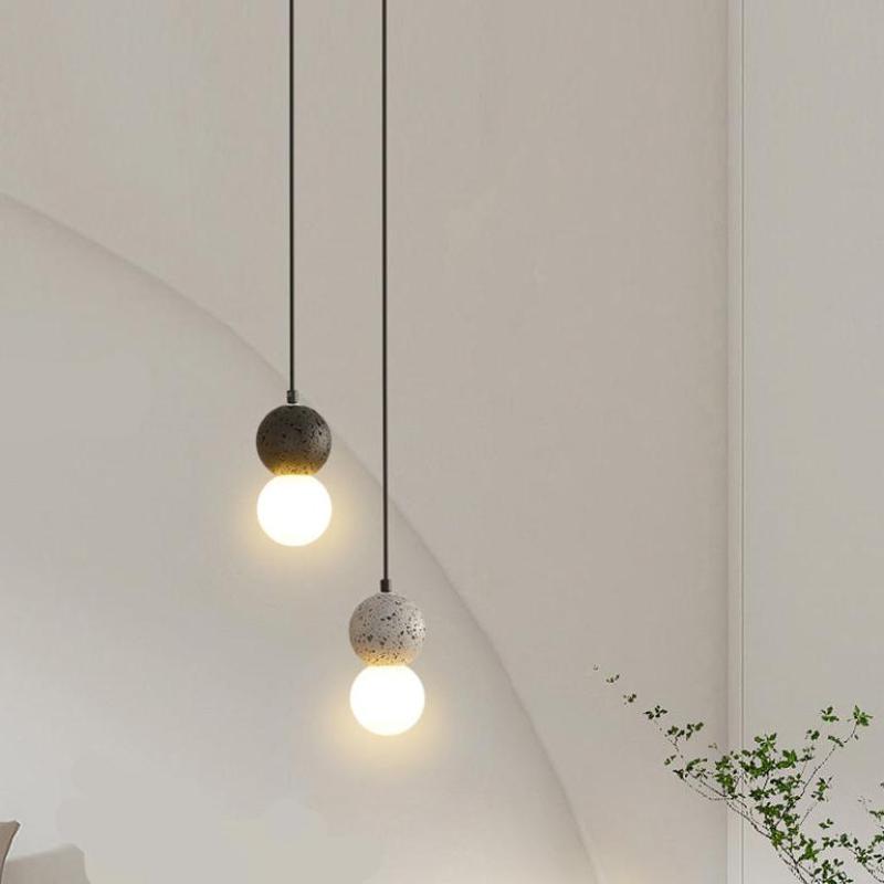 Nowoczesna Lampa Wisząca Orynth z Trawertynu