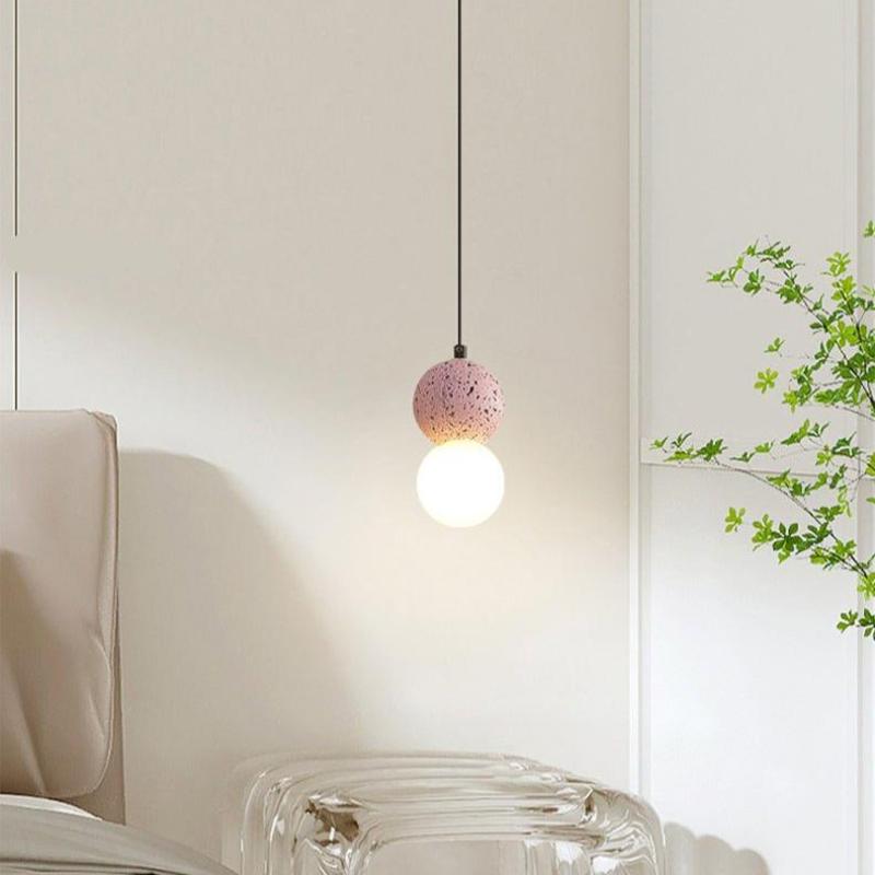 Nowoczesna Lampa Wisząca Orynth z Trawertynu