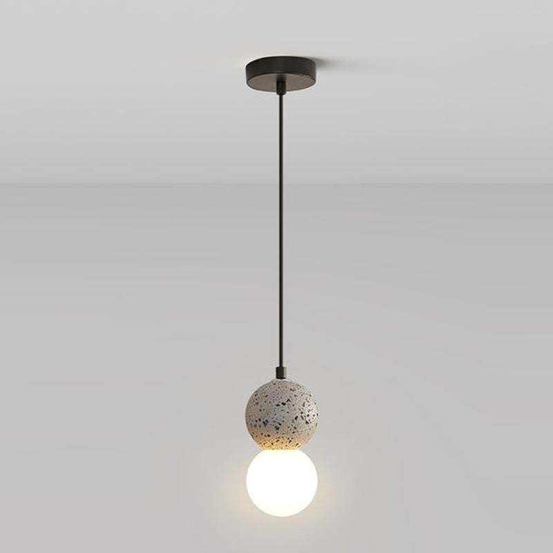 Nowoczesna Lampa Wisząca Orynth z Trawertynu