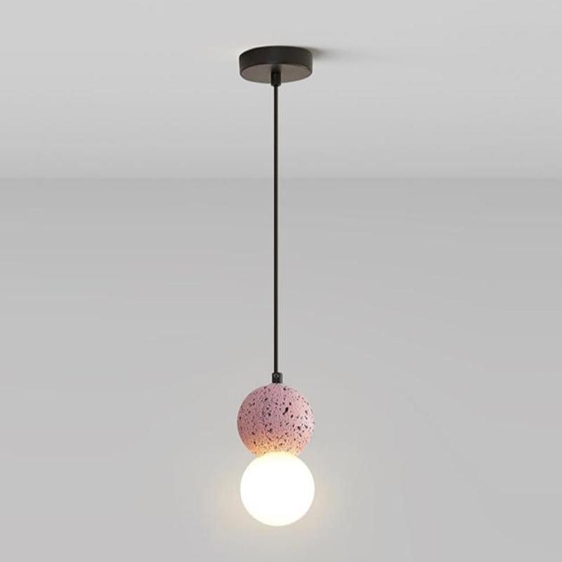 Nowoczesna Lampa Wisząca Orynth z Trawertynu