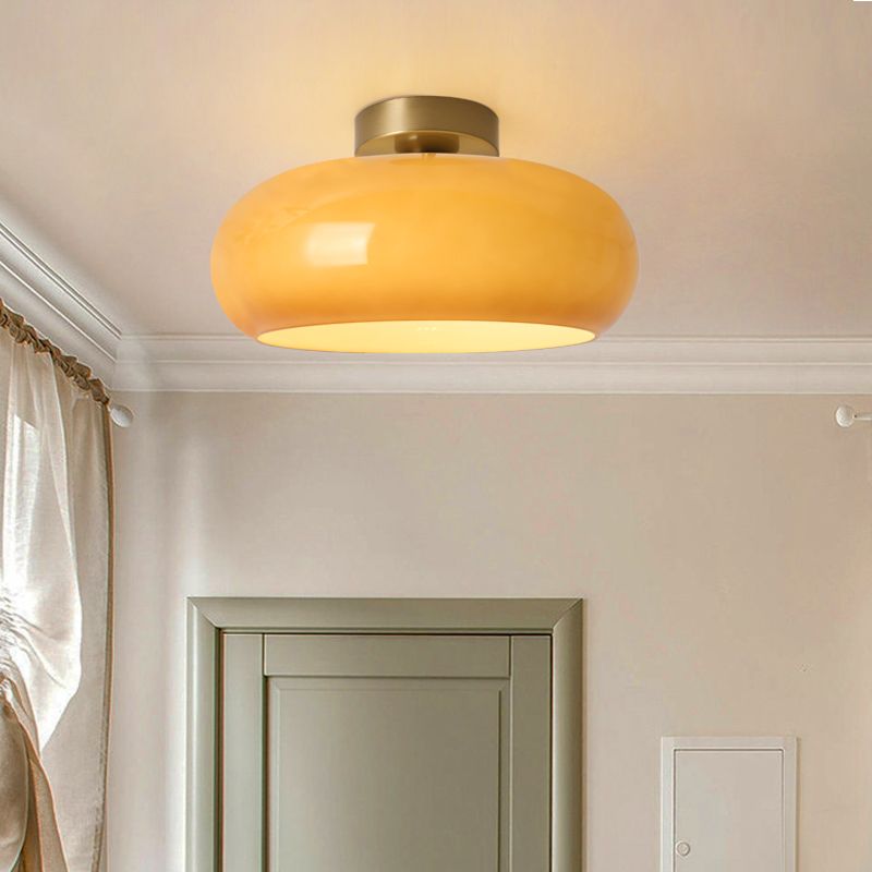 Lampa sufitowa Vensia szklany plafon
