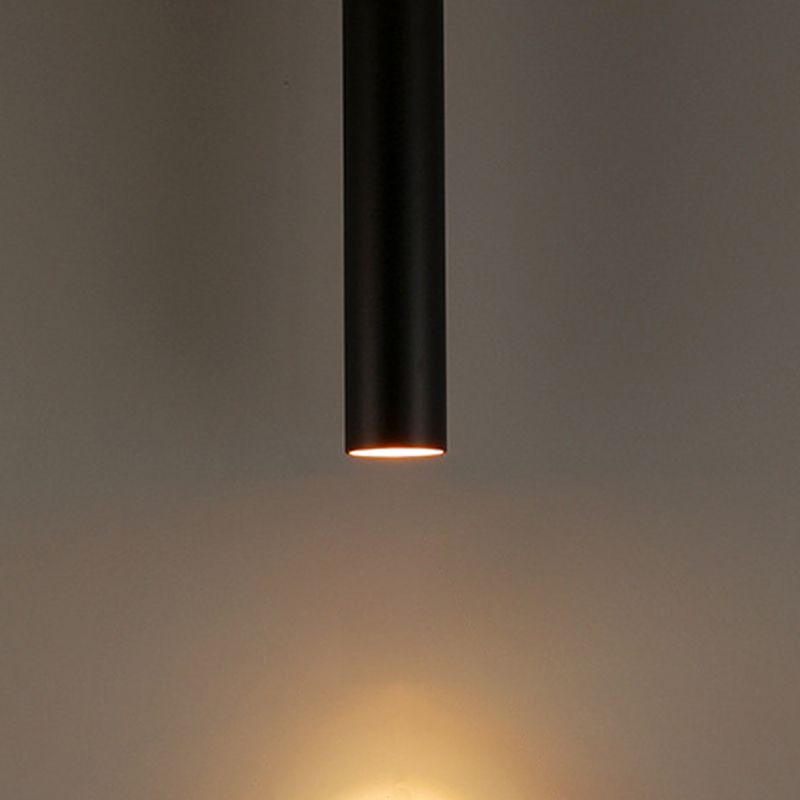 Lampa Wisząca Solira Nowoczesna Cylindryczna Liniowa Czarna
