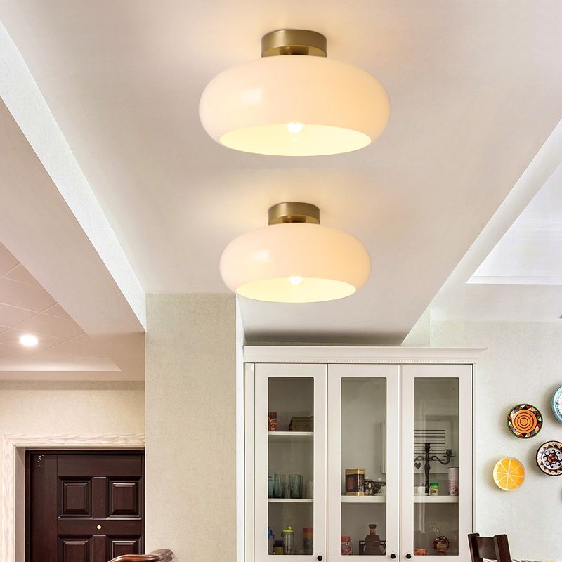 Lampa sufitowa Vensia szklany plafon
