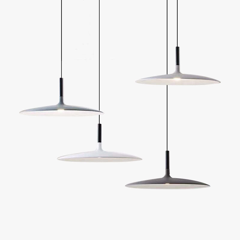 Fjorn Lampa Wisząca, Nowoczesny Design w Kształcie Talerza