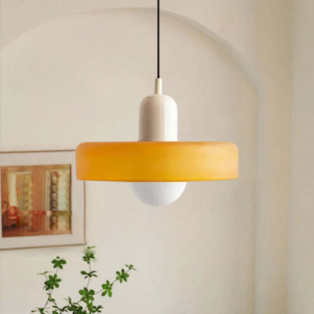 Lampa Wisząca Cavien Vintage Szklana