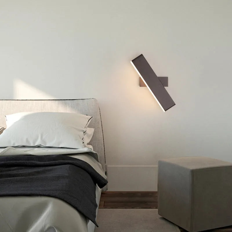 Lirel Prostokątna Obrotowa Lampa Ścienna