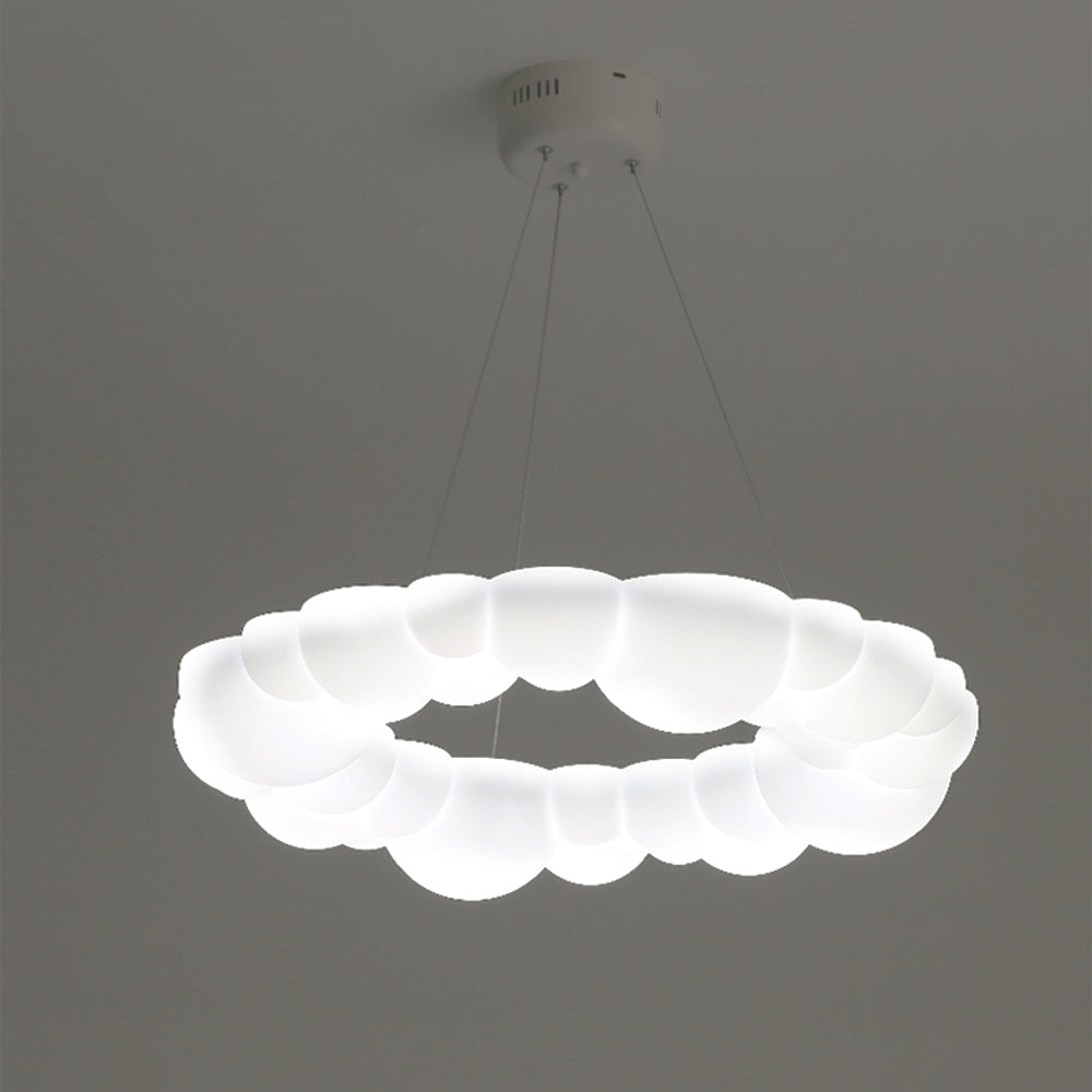 Lampa wisząca i sufitowa Keli, ściemniana pilotem