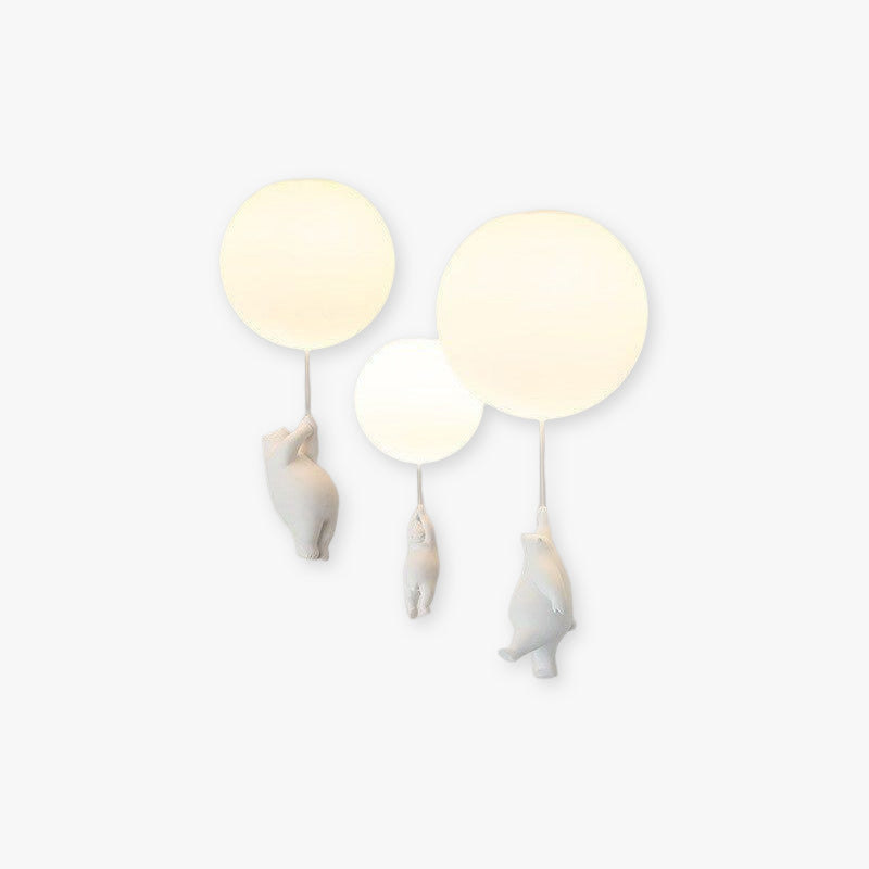 Seron Lampa Sufitowa / Wisząca Niedźwiedź Balon