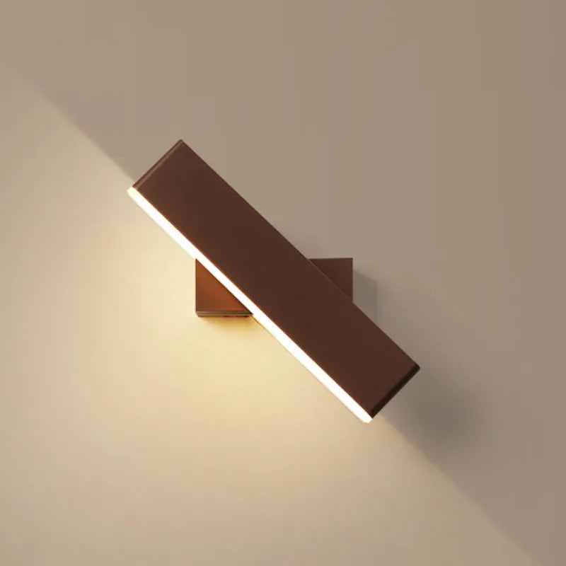 Lirel Prostokątna Obrotowa Lampa Ścienna
