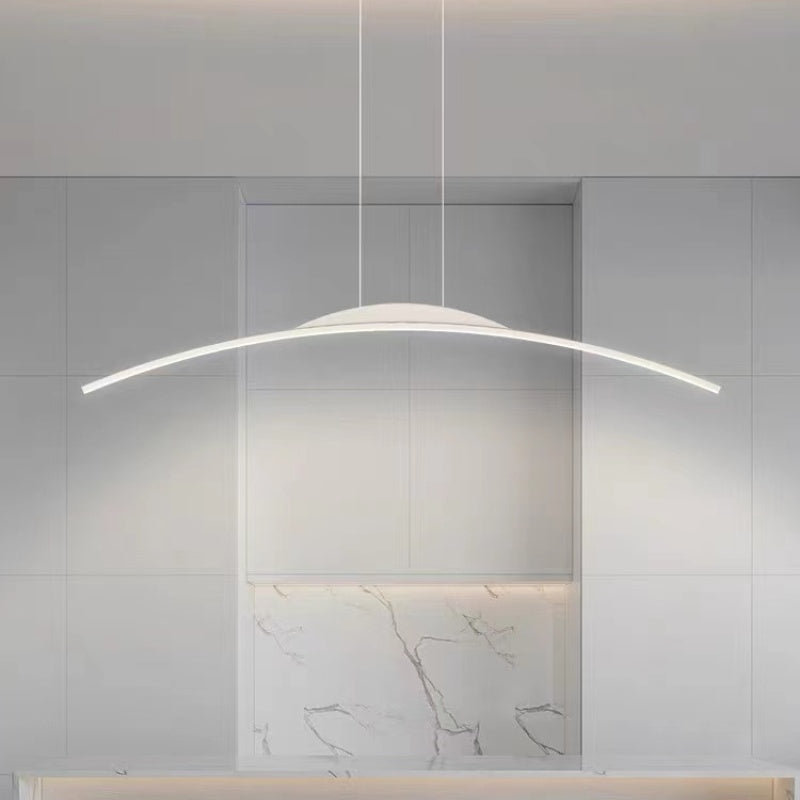 Xeli Minimalistyczna Liniowa Lampa Wisząca ze Zdalnym Sterowaniem
