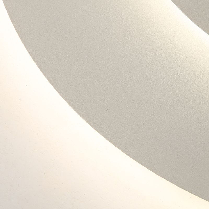 Lampa Sufitowa Marvion Biała Kwiatowa Nowoczesna