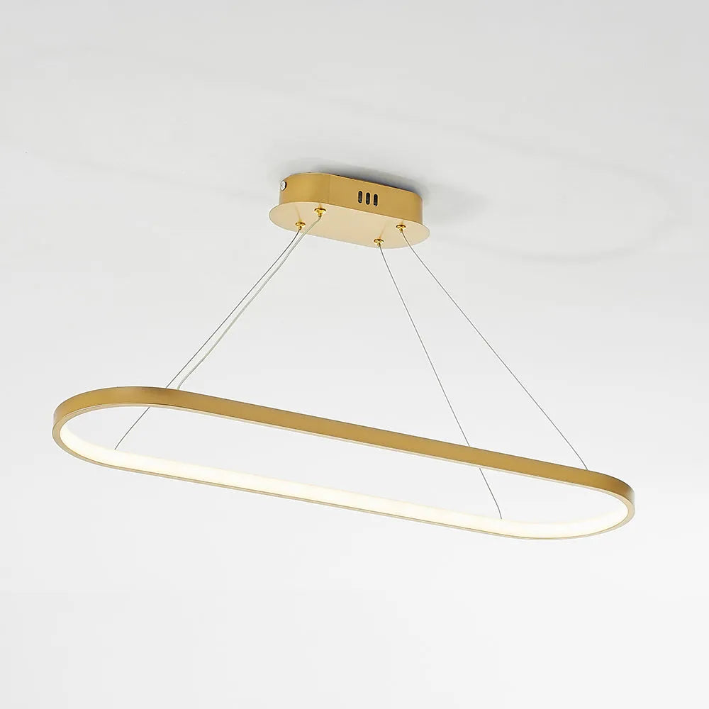 Avenor Minimalistyczna Owalna Lampa Wisząca Wewnętrzna