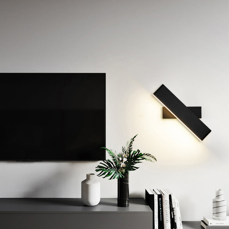 Lirel Prostokątna Obrotowa Lampa Ścienna