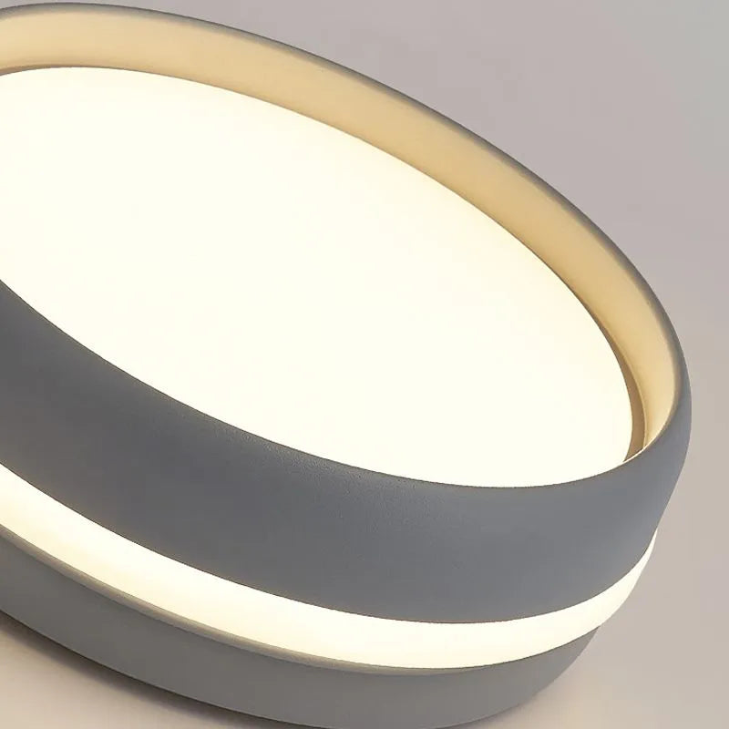 Lampa sufitowa Lenior Czarna Okrągła