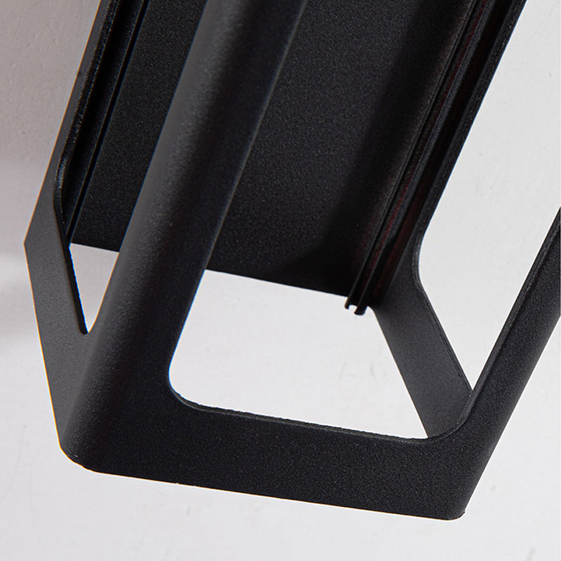 Teniq Nowoczesna Wodoodporna Minimalistyczna Geometryczna Zewnętrzna Lampa Ścienna