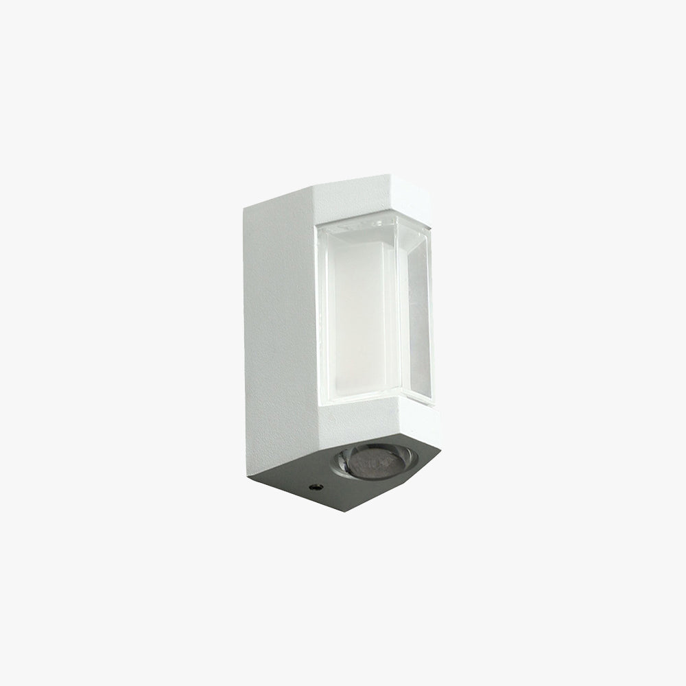 Lampa ścienna Alvoren Nordycka Zewnętrzna Góra-Dół Biała/Czarna