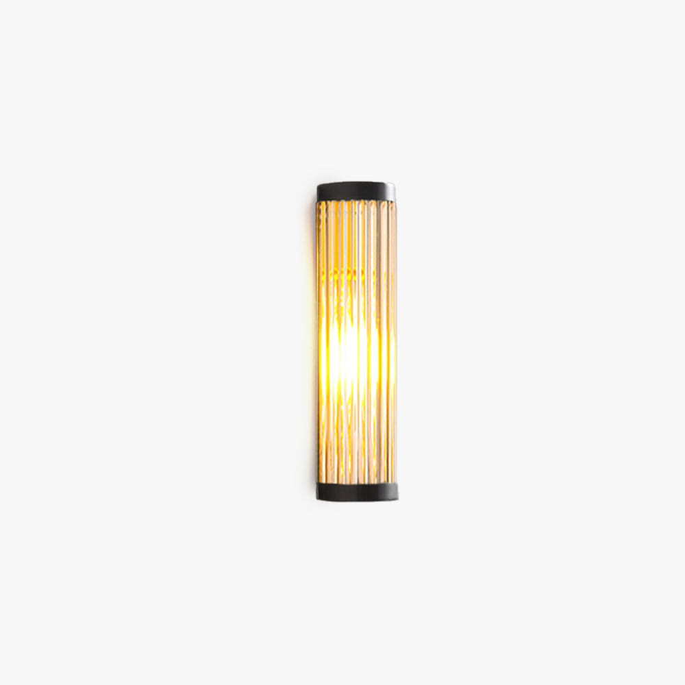 Lampa ścienna Seluno Nowoczesna Półcylindryczna Zewnętrzna Czarna
