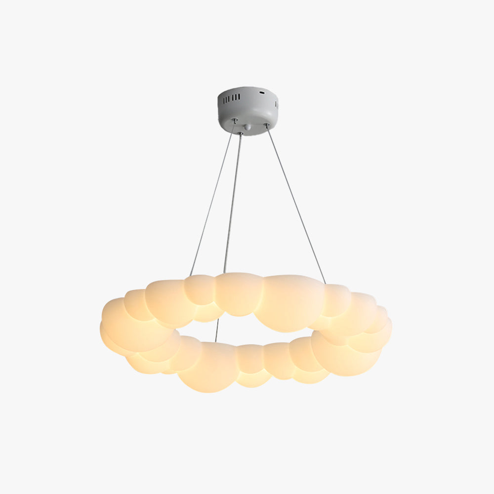 Lampa wisząca i sufitowa Keli, ściemniana pilotem