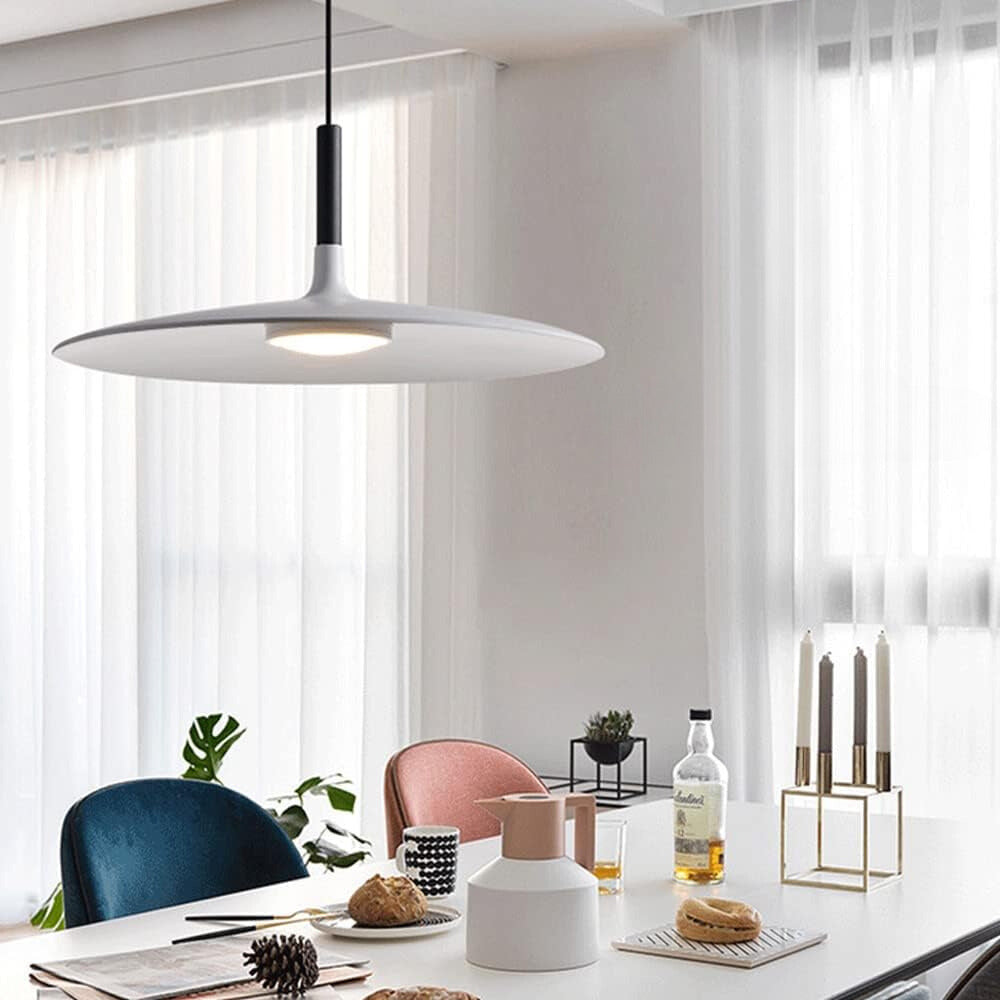 Fjorn Lampa Wisząca, Nowoczesny Design w Kształcie Talerza