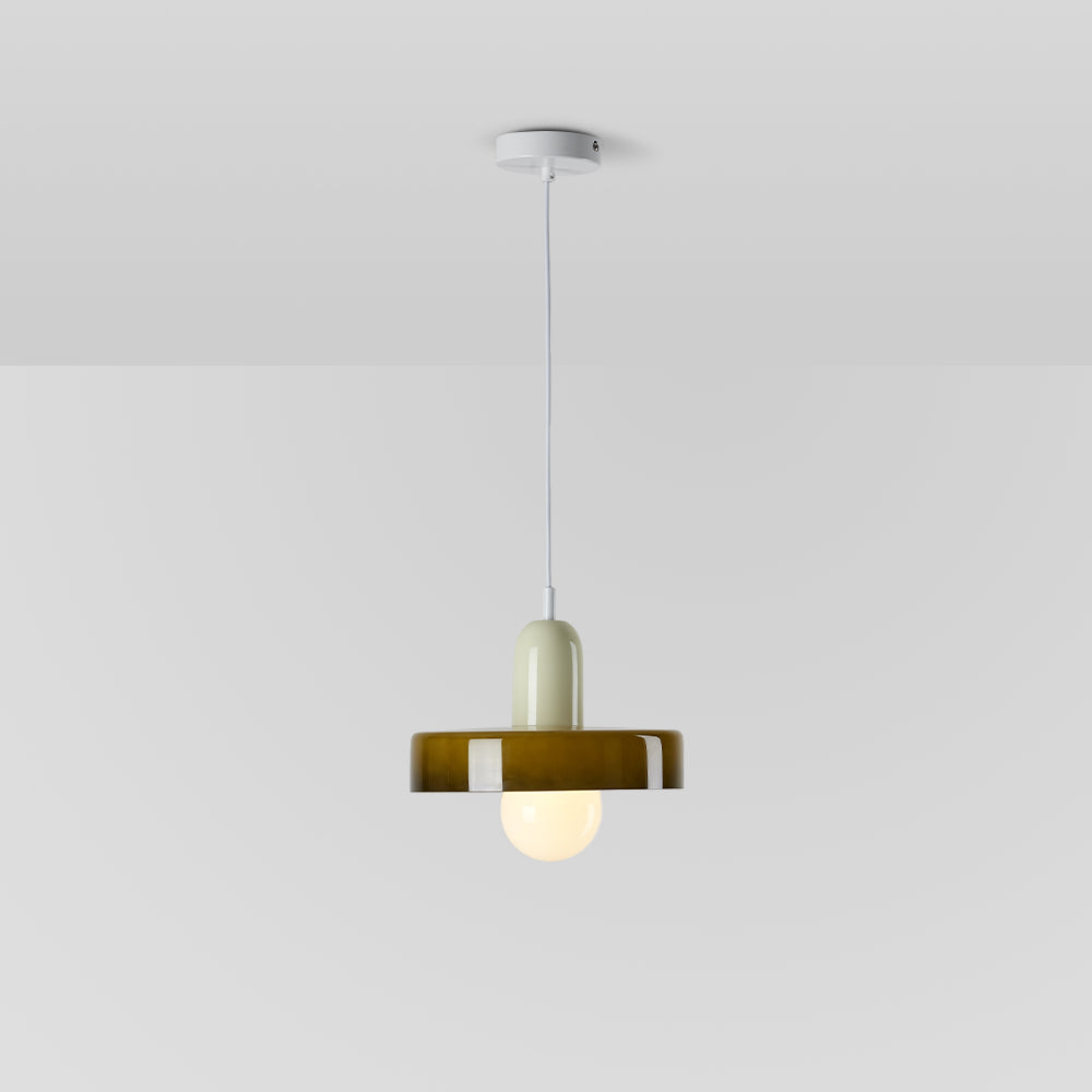 Lampa Wisząca Cavien Vintage Szklana