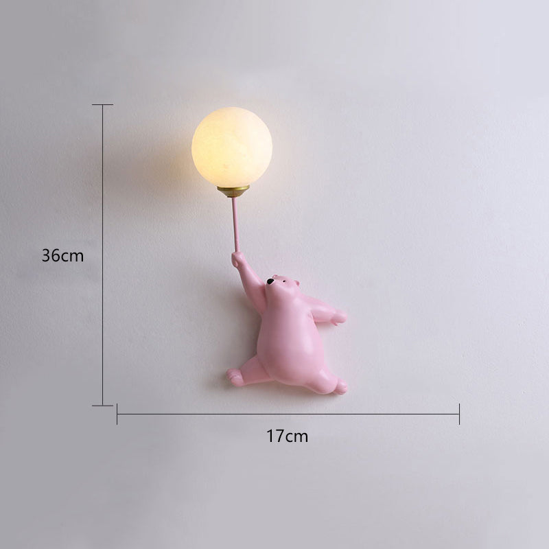 Lampa ścienna Dio Miś Balon