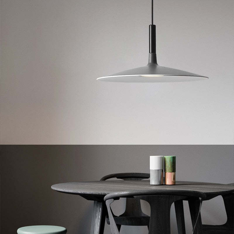 Fjorn Lampa Wisząca, Nowoczesny Design w Kształcie Talerza