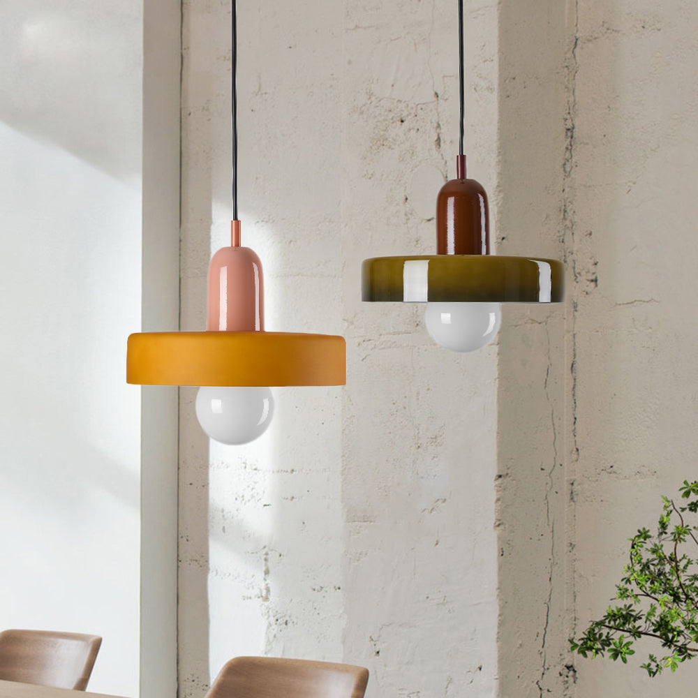 Lampa Wisząca Cavien Vintage Szklana