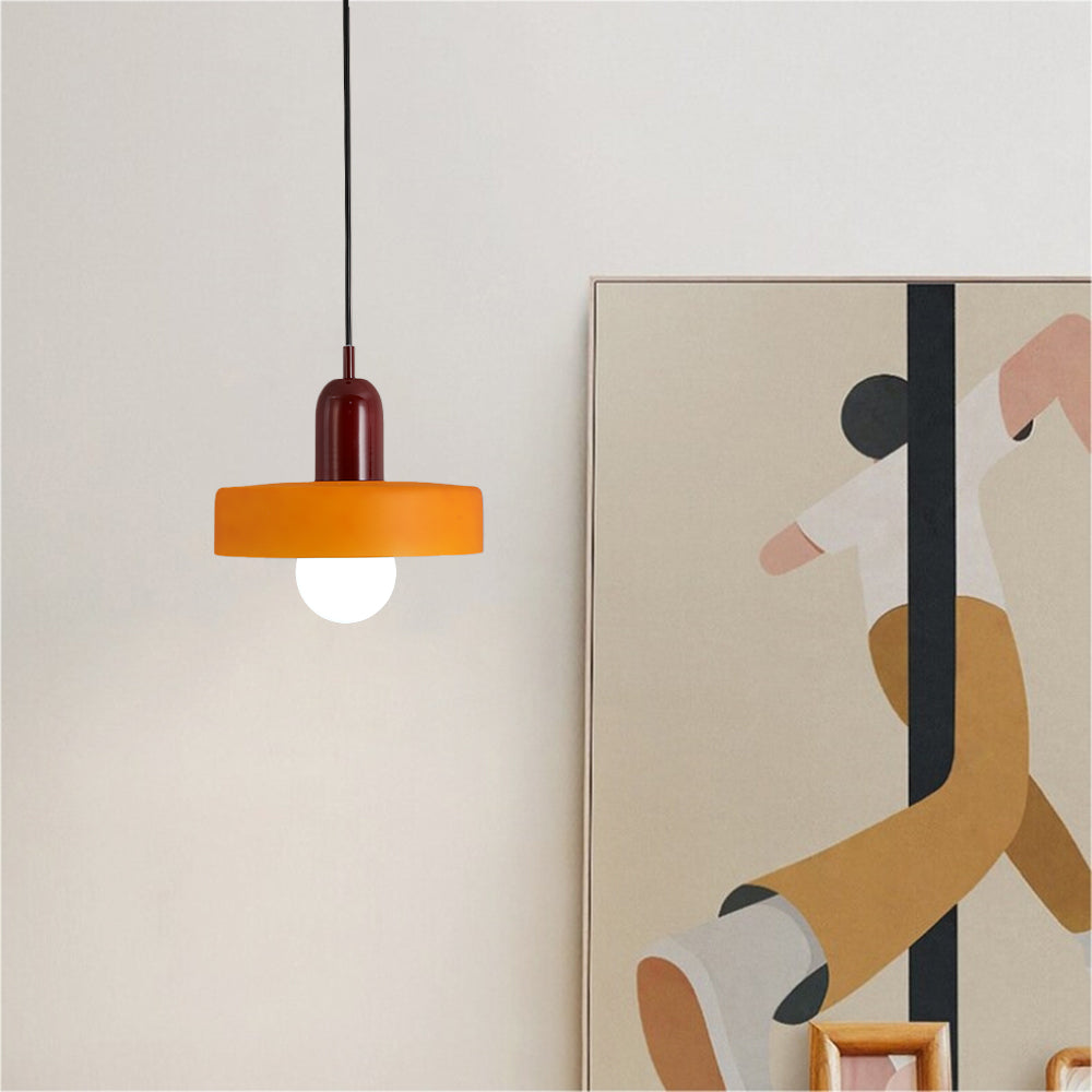 Lampa Wisząca Cavien Vintage Szklana