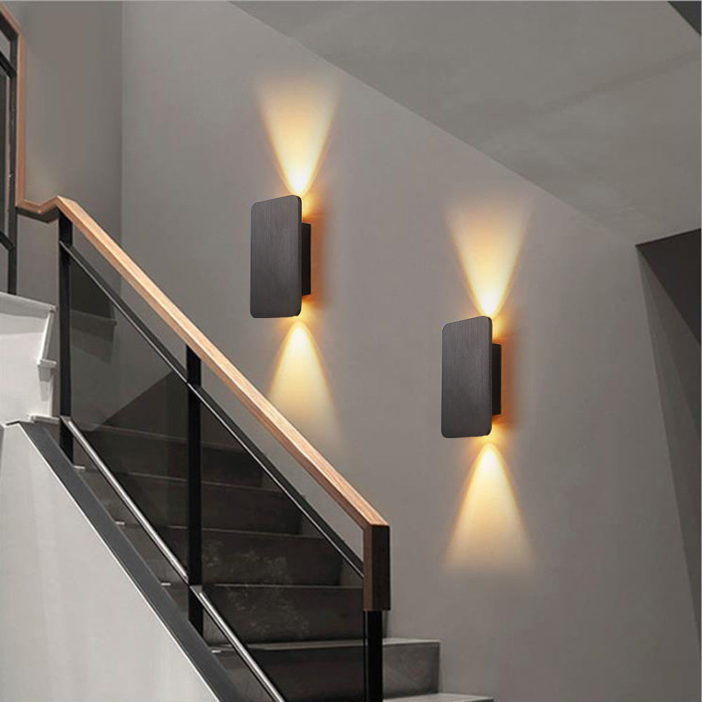 Norelin Lampa Ścienna Minimalistyczna Prostokątna Wewnętrzna