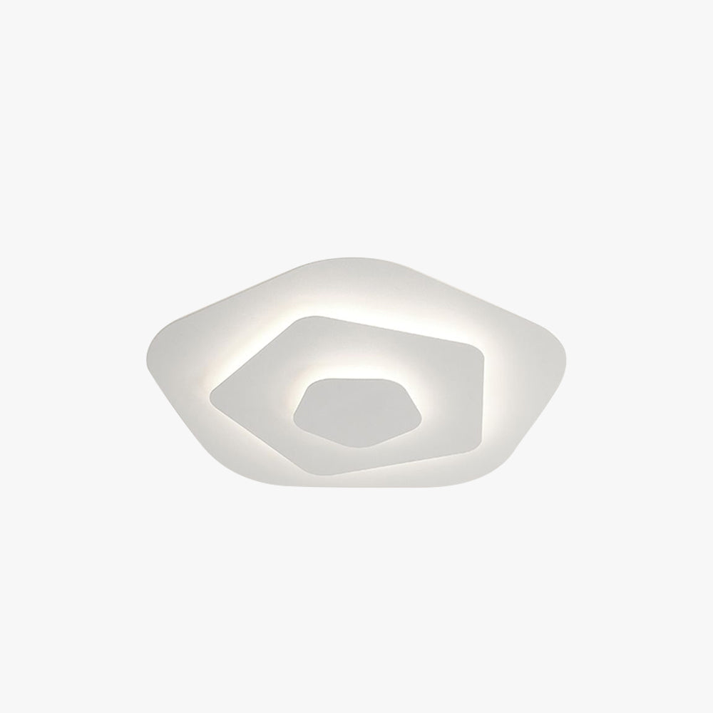 Lampa Sufitowa Marvion Biała Kwiatowa Nowoczesna