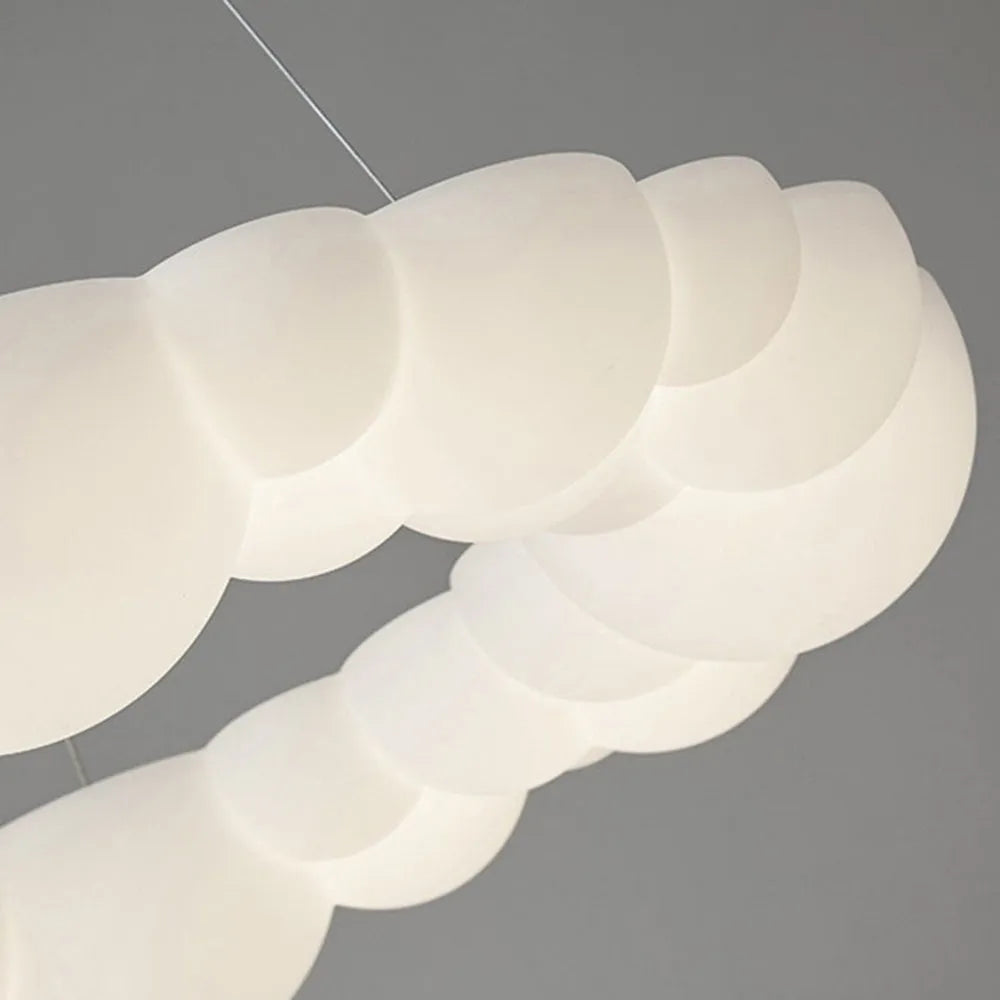 Lampa wisząca i sufitowa Keli, ściemniana pilotem