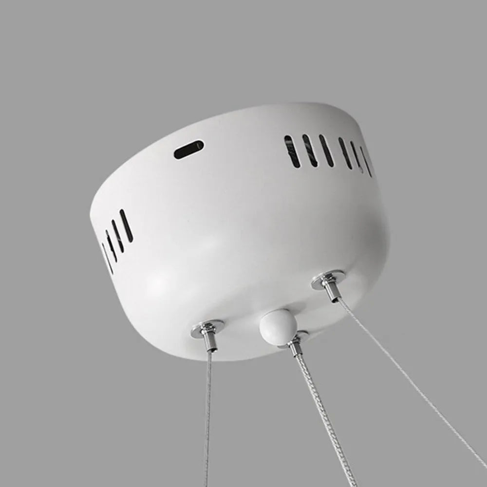 Lampa wisząca i sufitowa Keli, ściemniana pilotem