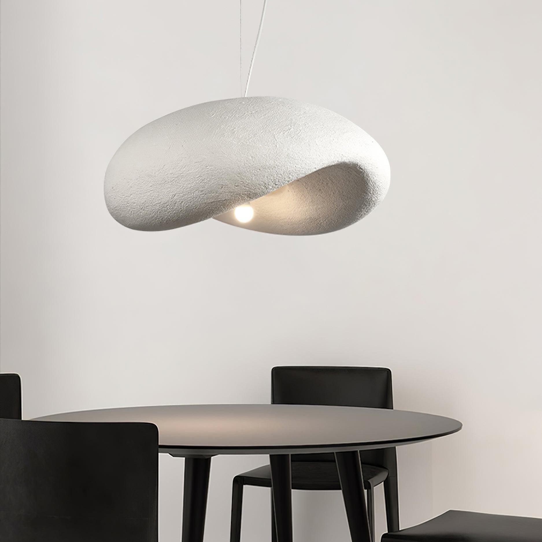 Lampa wisząca Cosmo w kształcie chmury w stylu Wabi Sabi