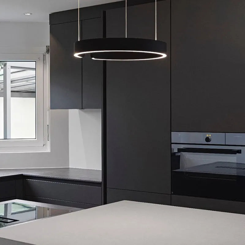 Lampa Wisząca Soriel Luksusowy Minimalistyczny Pierścień LED