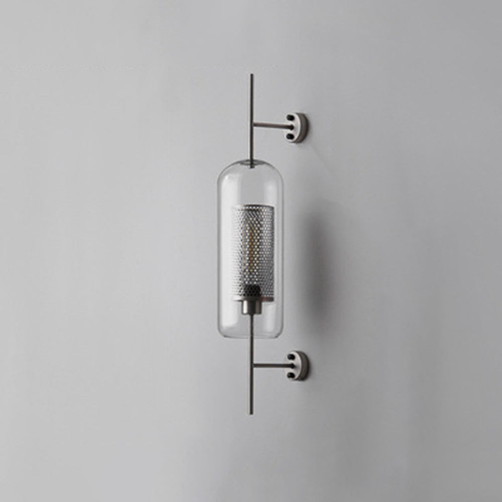 Seniq Industrialna Elegancka Szklana Lampa Ścienna