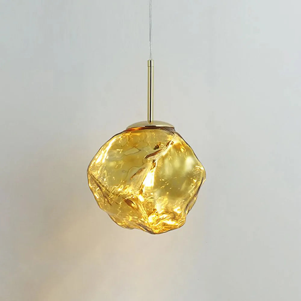 Kovire Szklana Lampa Wisząca, 4 Kolory