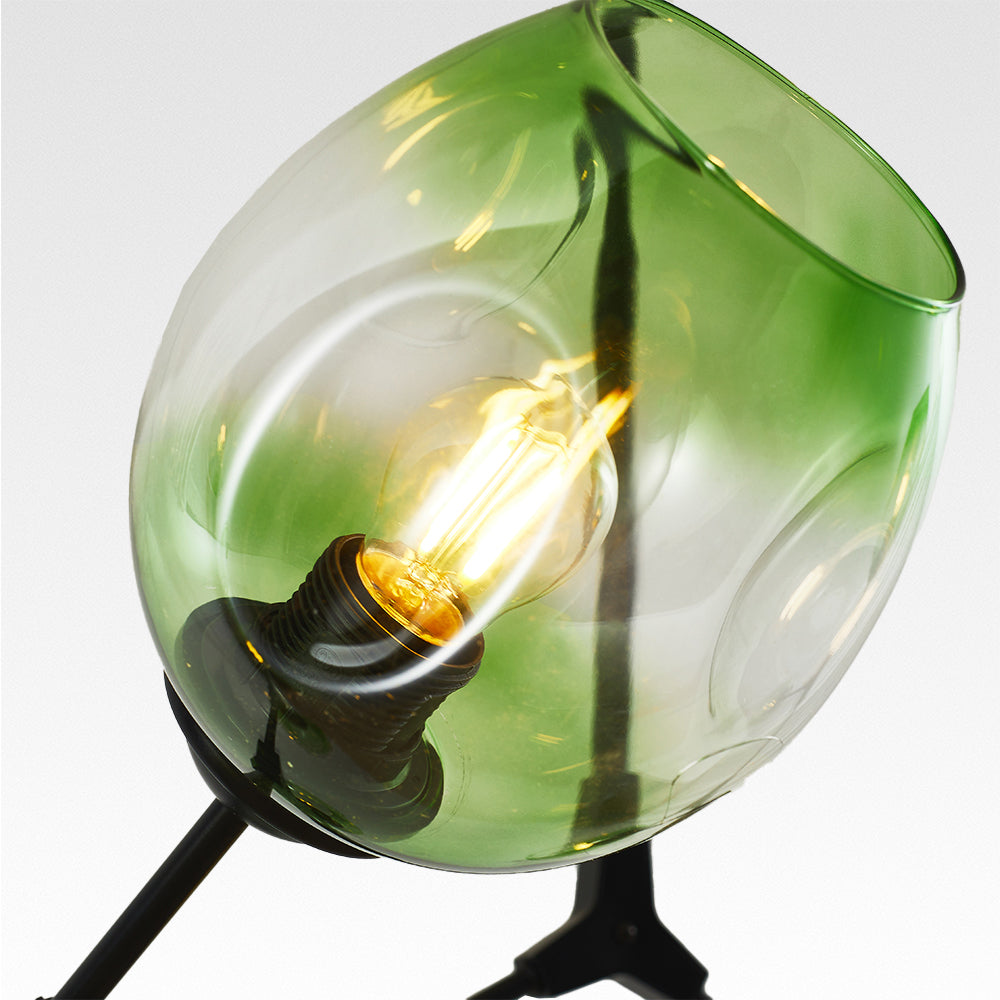 Zerin Nordycka Nowoczesna Szklana Lampa Wisząca z Przezroczystymi Bańkami