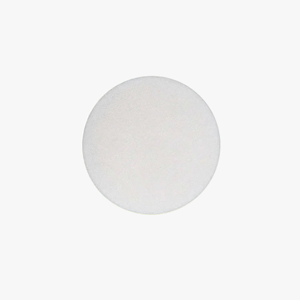 Dori Minimalistyczna Okrągła/Kwadratowa Zewnętrzna Lampa Ścienna LED, Czarna/Biała