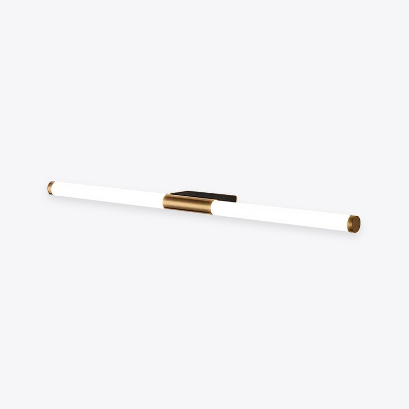 Minimalistyczna Lampa Ścienna Liniowa Aeri, Złota
