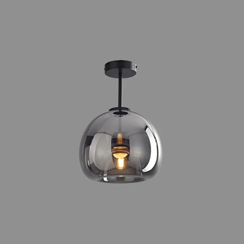 Lampa sufitowa/wisząca Laru Glass Semi-Flush Mount