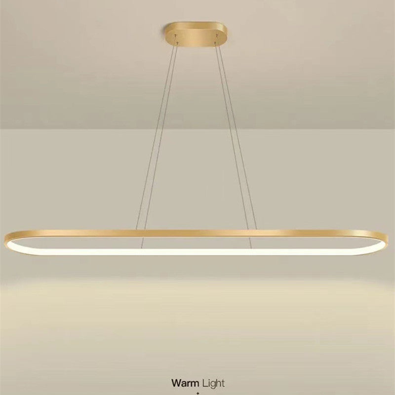 Avenor Minimalistyczna Owalna Lampa Wisząca Wewnętrzna