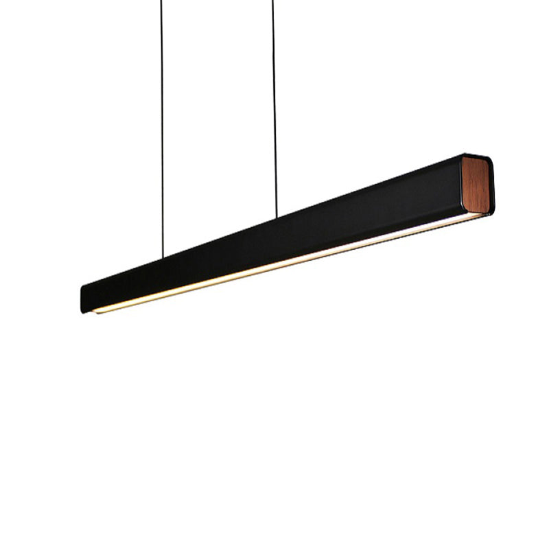 Eron Minimalistyczna Klasyczna Czarno-Biała Liniowa Lampa Wisząca