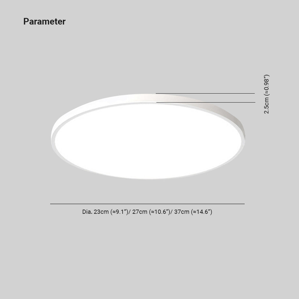 Renix Okrągła Łazienkowa Lampa Sufitowa LED